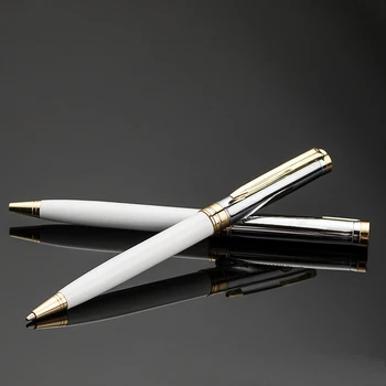 

FGHGF 1 Pcs Core Metal Ballpoint Pen Rotating Metal Money Clip Metal Luxury Ballpoint Pen High Quality Metal material