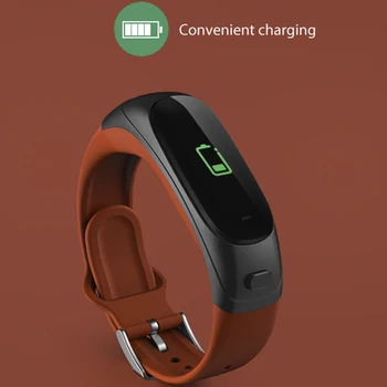 

Color Screen Smart Bracelet Bluetooth Headset 2 in 1 Smart Wristband Heart Rate Blood Pressure Monitor With Mic Music Earphones