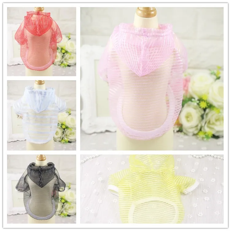 

Summer Pet Dog Vest Reflective Breathable Sunscreen Dog Clothes for Small Medium Dogs Chihuahua Pug Pets Products Ropa Perro