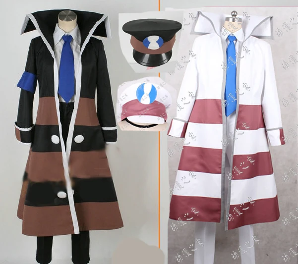 Pokemon Pocket Monsters Ingo Nobori Emmet Kudari Cosplay Kostuum Volledige Set Met Hoed Pokemon Pocket Monsters Ingo Nobori Emmet Kudari Cosplay Kostuum Volledige Set Met Hoed