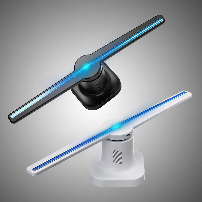 42cm/16.54in Universal LED Holographic Projector Portable 3D Holographic Dispaly Fan Unique Hologram Projector 42cm/16.54in Universal LED Holographic Projector Portable 3D Holographic Dispaly Fan Unique Hologram Projector