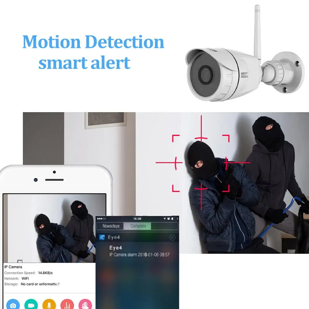  Vstarcam 1080P 2MP IP Camera Wifi Outdoor Camera IP66 Waterproof Security Surveillance Camera IR-Cu