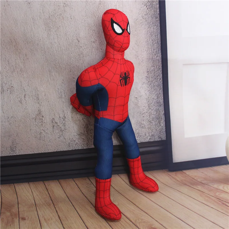 1 шт. Новое поступление Мстители Человек-паук Мягкие плюшевые игрушки Человек-паук Мягкий подарок для детей