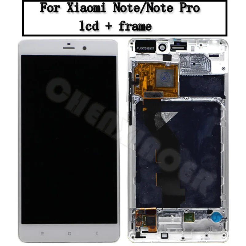 

5.7" For Xiaomi MI Note MI Note LTE LCD Display Touch Screen with frame Digitizer Replacement For Xiaomi MI Note / Note Pro lcd