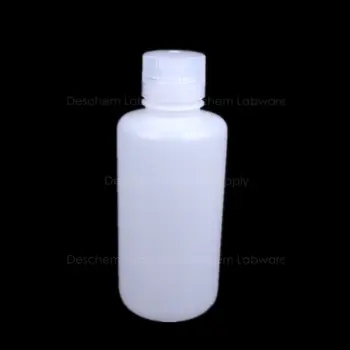 

500mL Plastic Reagent Bottle Narrow Mouth Chemistry HDPE Sample Flask