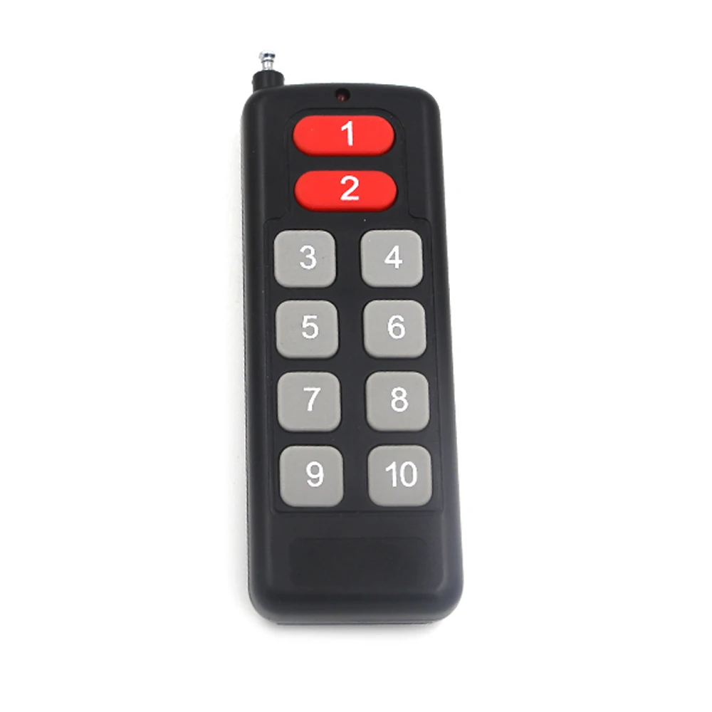 

1piece 10 CH 10 Button RF Wireless Remote Control Transmitter with Tracking Number 315/433.92MHZ
