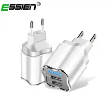 

EU/US Plug 2 ports 5V 2.1A USB Charger For iPhone 7 Samsung Huawei HTC Xiaomi WALL charger Adapter Micro USB Cable for Andriod