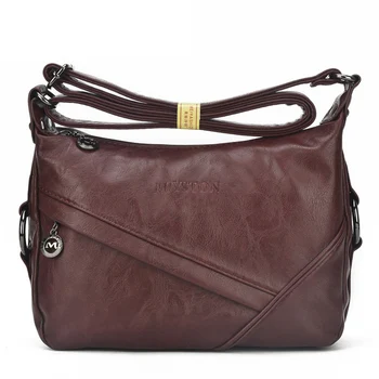 

Women Leather Handbags Women Messenger Bags Vintage Ladies Totes Bags Female Small Shoulder Bags Top-Handle Bags Bolsas Feminina