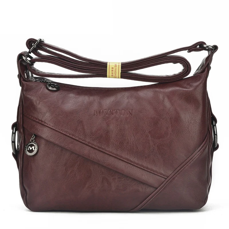 النساء حقائب يد جلدية المرأة حقيبة ساع خمر السيدات اليد أكياس الإناث صغيرة حقائب كتف أعلى-حقائب بيد Bolsas الأنثوية