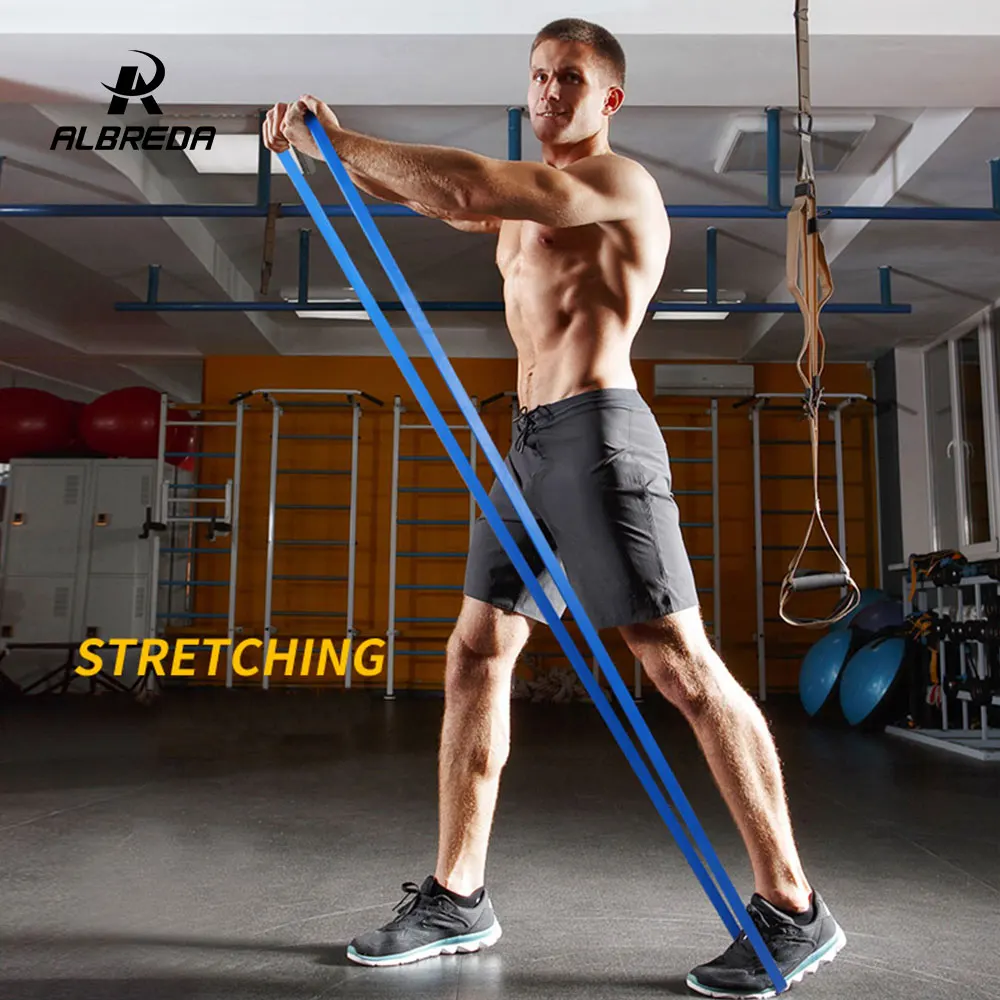 ALBREDA nueva banda de Fitness gimnasio expansor de resistencia de goma de banda de resistencia de cuerda Pull Up fortalecer ALBREDA nueva banda de Fitness gimnasio expansor de resistencia de goma de banda de resistencia de cuerda Pull Up fortalecer