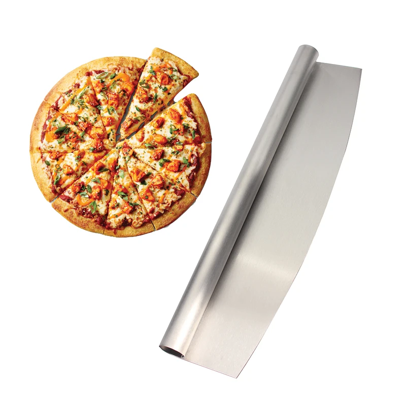 14-Inch Pizza Cutter Sharp Many Max 87% OFF popular brands Rocker Blade. 304 8 S 18 Grade Food