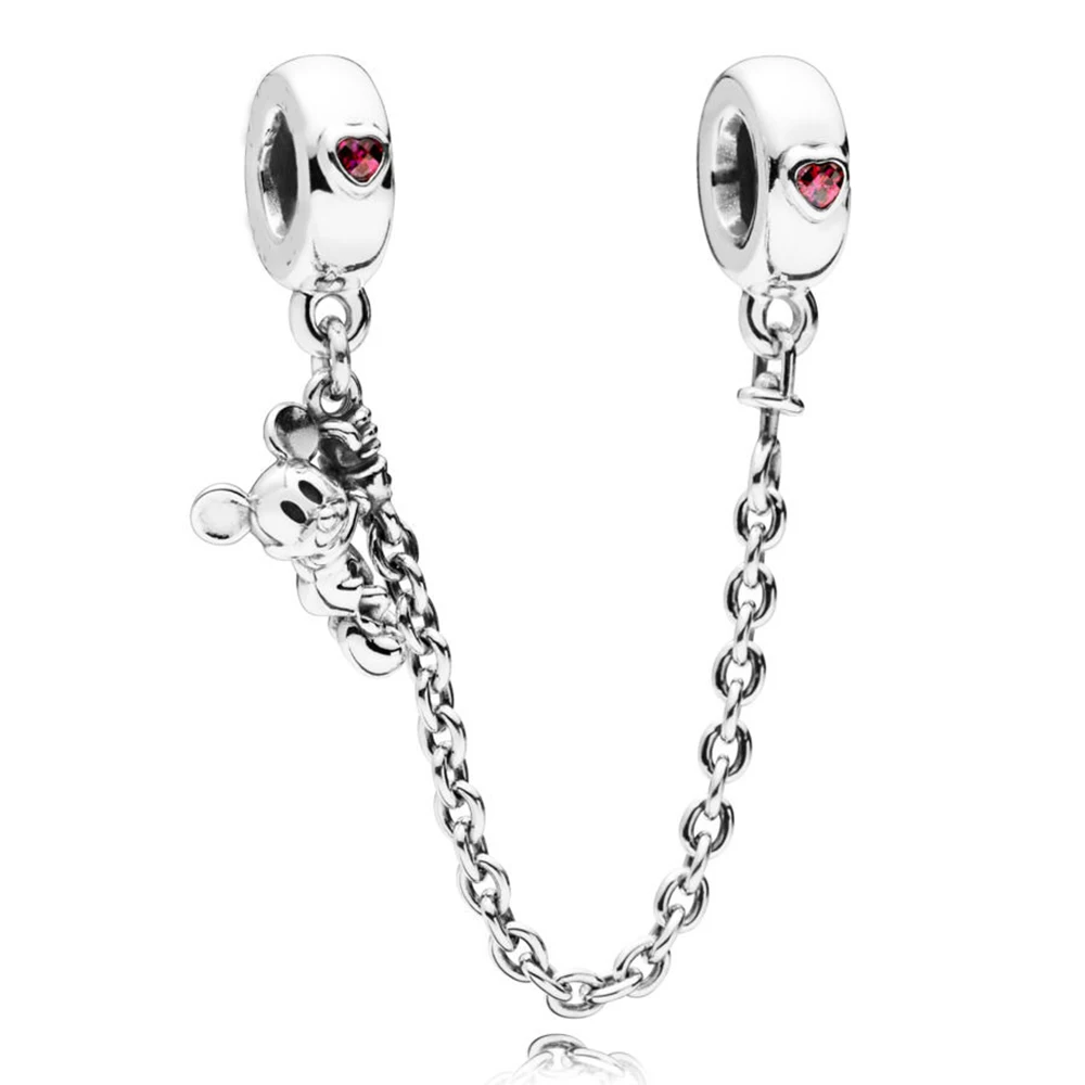 

Climbing Mickey Safty Charm 100% Real 925 Sterling Silver Diseny,Climbing Mickey Safty Charms Fit Original Bracelet Diy Jewelry