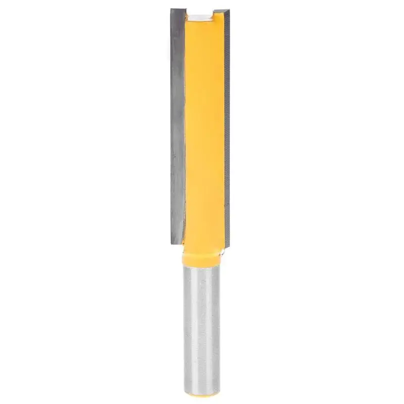

1pc 8mm Handle wood router bit Double Edge Straight Knife Engraving Tool Milling Cutter Carpenter Accessories