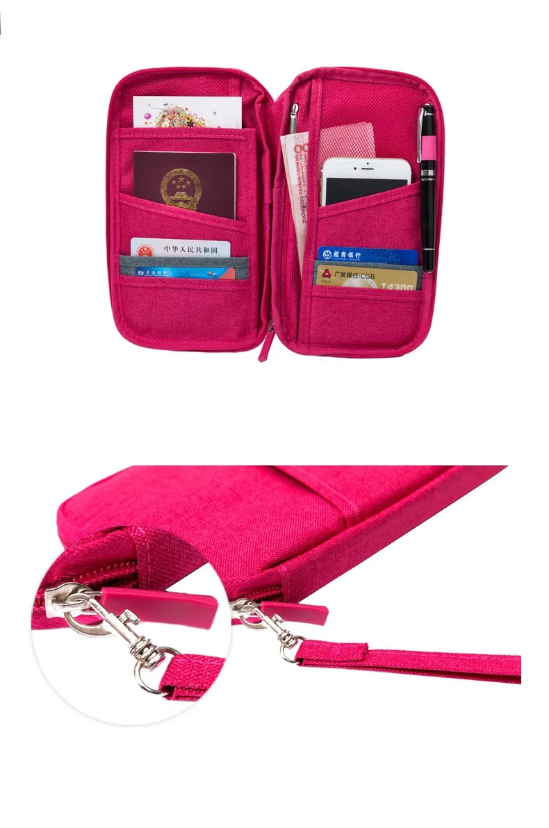 SAFEBET бренд Для женщин Обложка для паспорта нескольких Карманы карты посылка для организатора кредитной карты протектор охватывает документов карты пакет