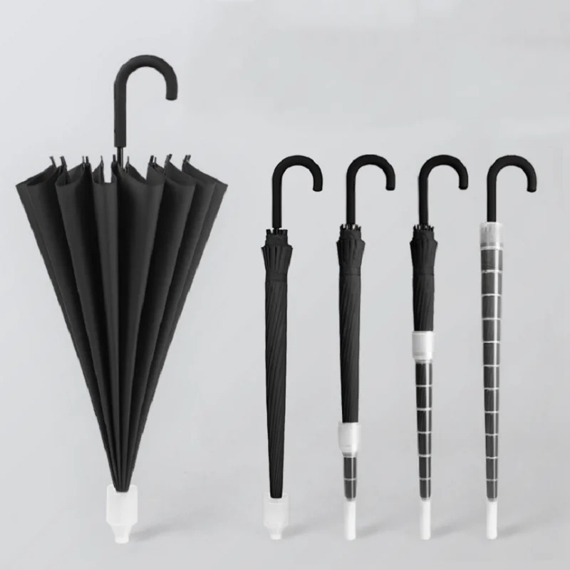 Waterproof Cover Long Handle Umbrella Curved For Non Transparent Umbrellas Non-automatic Unbrellas Rainproof Rain Gear | Дом и сад