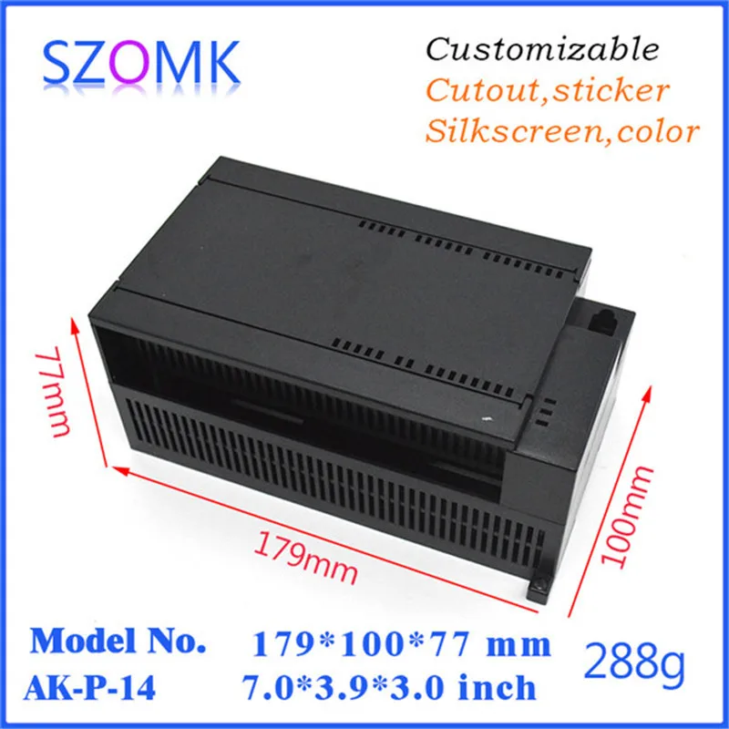 wall mount plastic din rail box instrument enclosure szomk plastic box for electronics project din rail control housing box plastic case (21).jpg