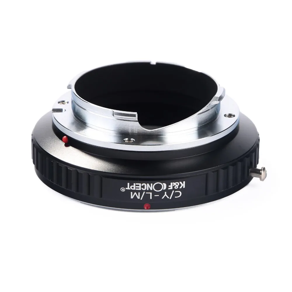 K & F Concept адаптер крепления объектива для Contax Y Mount to Leica M Lens Camera Body C/Y L/M|lens mount adapter|f