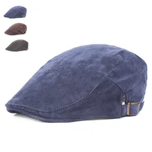 Брендовые Модные Винтажные весенне-Летние головные уборы для мужчин и женщин, высокое качество, Повседневный хлопковый берет унисекс, кепка s для улицы, плоская кепка от солнца