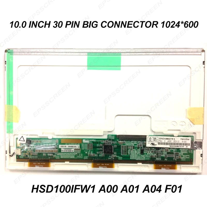 Светодиодный ЖК-экран HSD100IFW1 для ноутбука 10 &quotдля ASUS EEE PC 1000 1001HA 1005HA 1011CX |