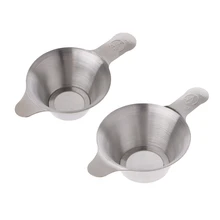 Горячий чай из нержавеющей стали фильтр для заварки листьев травяной двойной сетчатый фильтр