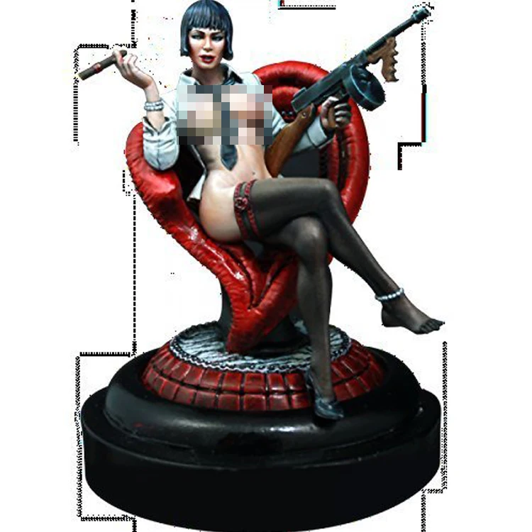 

1:32 Resin Female Figure Model Big-in-law Movie Role 54mm R91