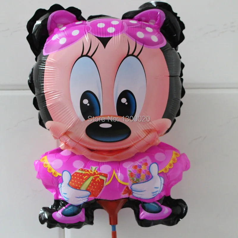 wholesale 20pcs/lot 44*64cm Minnie mouse balloon for birthday party