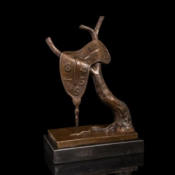 

Arts Crafts Copper Abstract High-end gift Bronze Figurine Modern Sculpture Studio Furnishing Articles Antiques Christmas Decorat