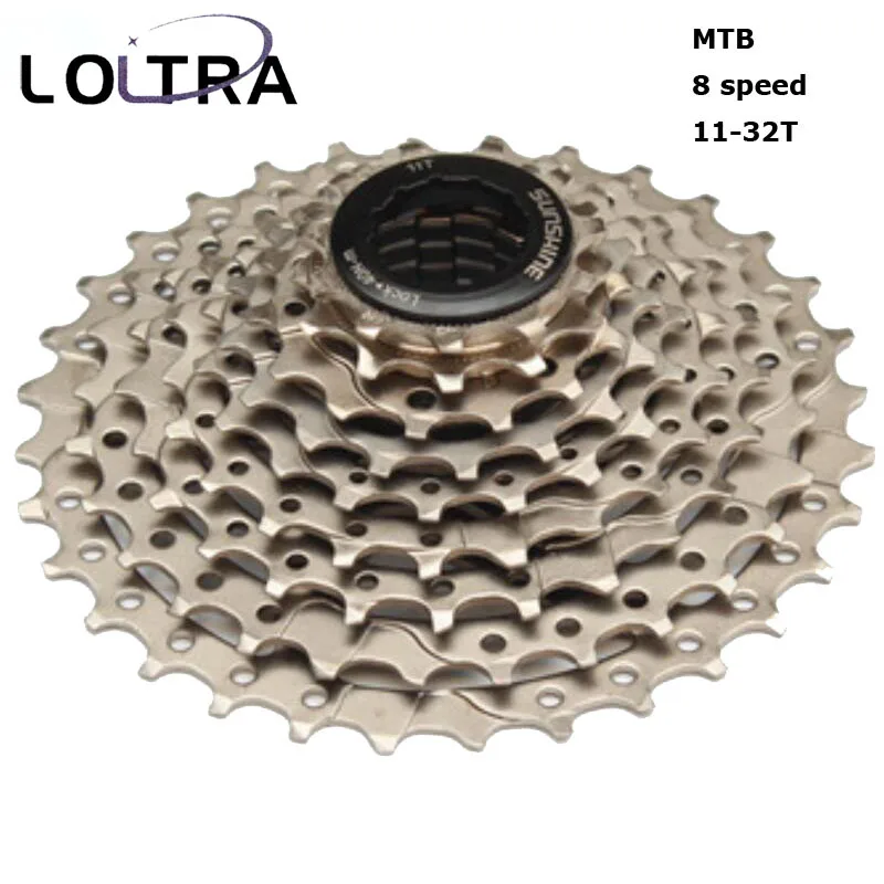 Sunshine 9 Speed 11T-32T Cycling Freewheels Bike Cassette MTB Bicycle Flywheel