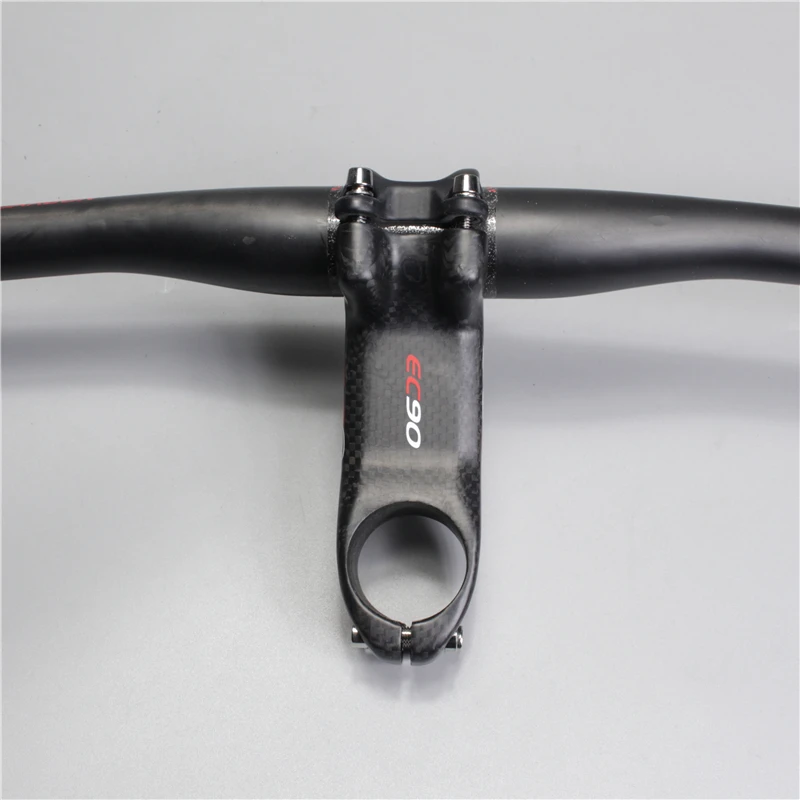 EC90 MTB Handlebar Stem Carbon Fiber Road Bike Riser Rod Stem Mountain Bicycle Stems Fit for 31.8mm Fork  (2)