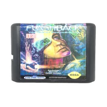 16 битный игровой картридж Flashback для Sega Mega Drive / Genesis System