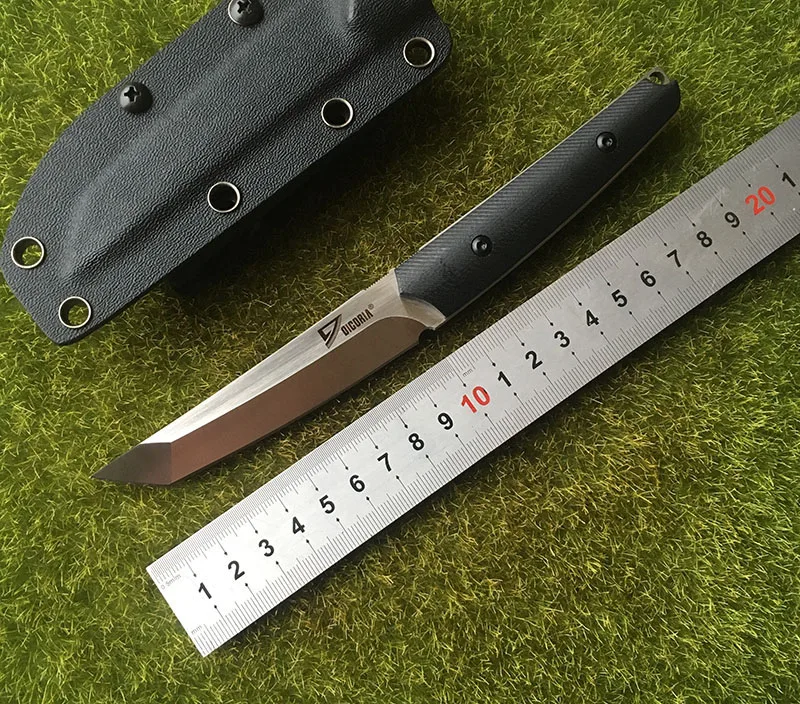 Дешевый Dicoria Slay VG 10 лезвие G10 ручкой фиксированным лезвием Тактический охотничий нож KYDEX оболочка выживания на открытом воздухе EDC ножи инструменты