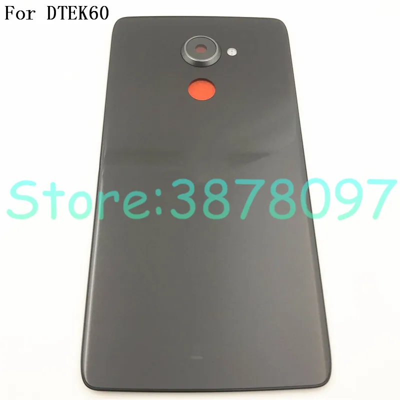 

Original 5.5 inches New Glass Battery Back Door Cover Housing For Blackberry DTEK60 BBA100-1 BBA100-2 With Logo