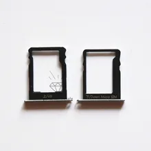Silver/Black Sim Card Tray +Micro SD Memory Card Tray Slot For Huawei P8 Lite Sim&SD Card Tray Repair parts