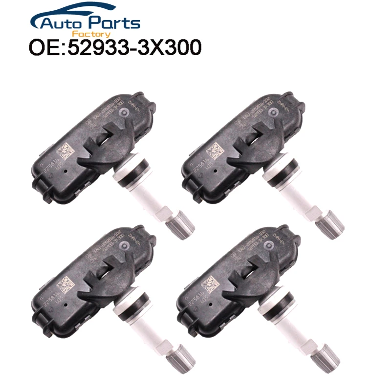 4 шт. датчик TPMS контроля давления в шинах для Hyundai I30 I35 Elantra Kia K3 52933 3X300 529333X300 434