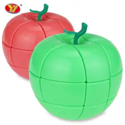 Красное яблоко (Red Apple), Стиль странные-shape форме, благодаря чему создается ощущение невесомости с магические Кубики-пазлы для детей гладкая