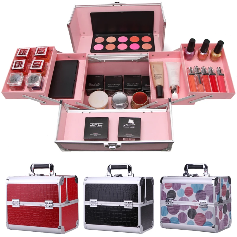 Cosmetische tas Professionele makeup Box cosmetische tas grote