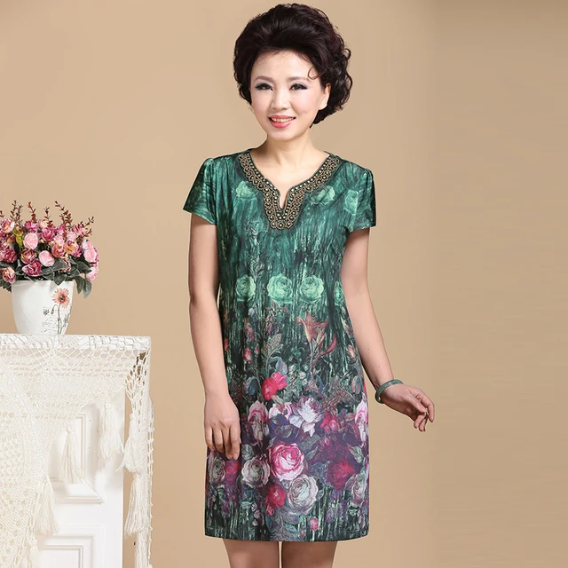 short dresses for older women