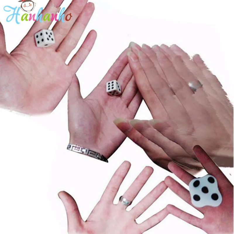 Close up Dice font b Magic b font font b Trick b font Beat Flat Dice