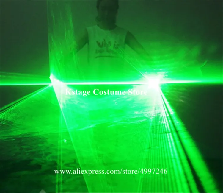 KS05 лазер для вечеринок лучи зеленые варежки dj носит красные лазерные перчатки робот для мужчин шоу проектор бар представление носит