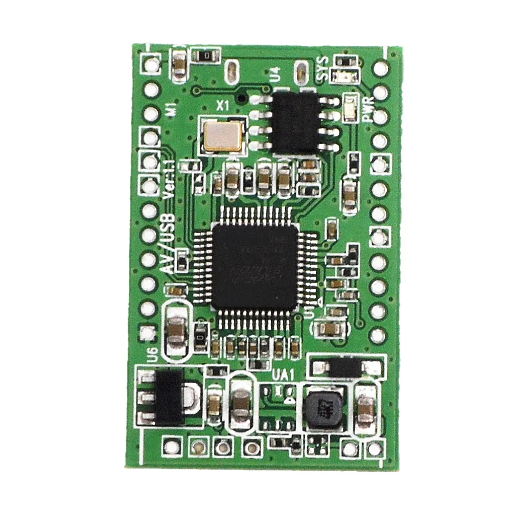 Аналоговый AV (CVBS) к USB цифровому сигнальному модулю UVC с бесплатным