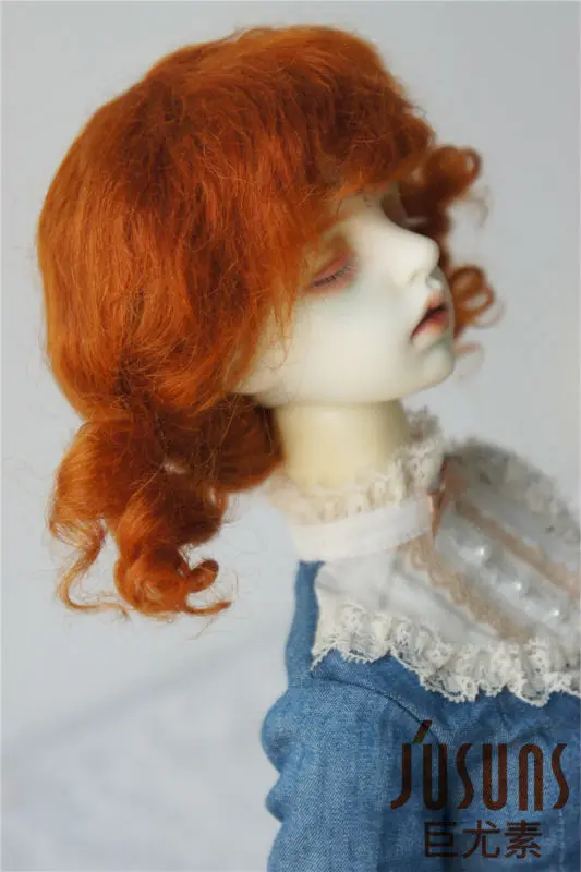 JD294 1/3 21-23 см SD мохер BJD парики Детские Twintail парик для куклы мохеровый 8-9 дюймов куклы аксессуары