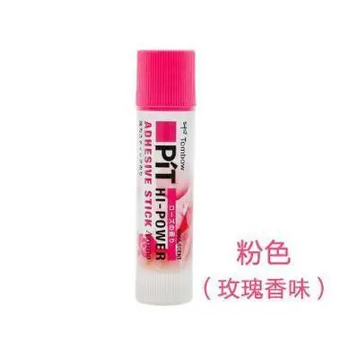TOMBOW PT-TPK Fragrance Solid Glue Sticks PIT HI-POWER 10g high Viscosity Non-toxic Adhesive Stick