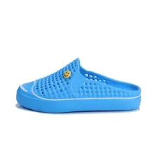 Туфли-сабо для сада, мужские быстросохнущие летние пляжные тапки, открытые сандалии для улицы, Женская садовая обувь