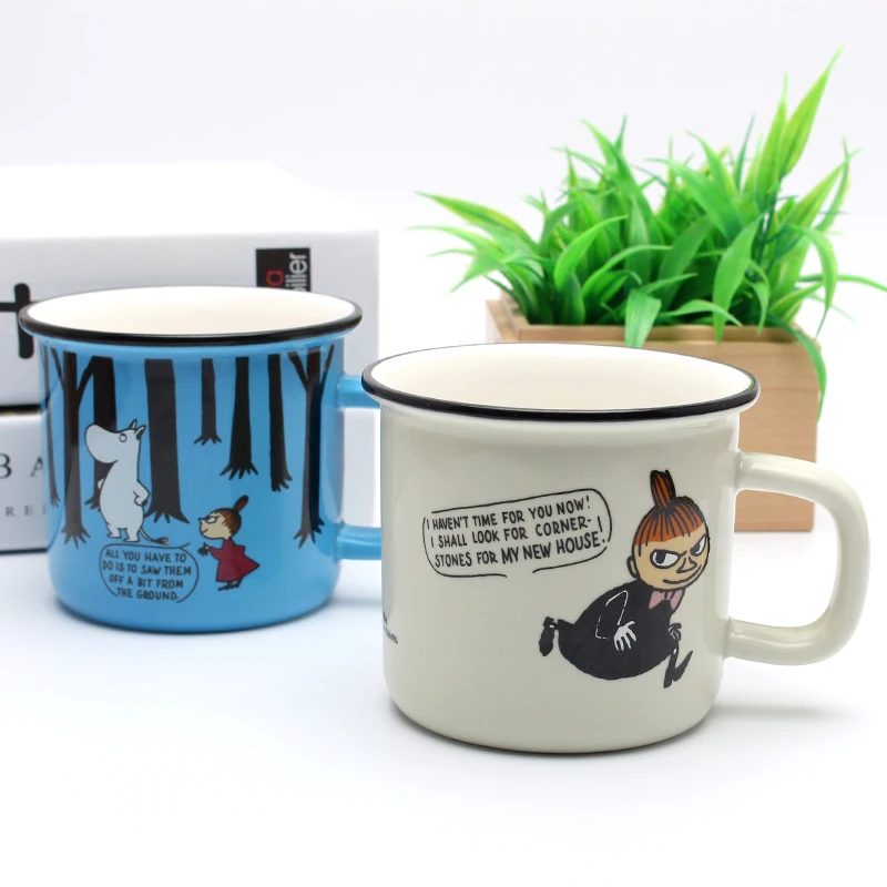 Мультфильм Moomin Finland Muumintroll Little My Lovely Muumi Семейные кофейные чашки молоко вода для