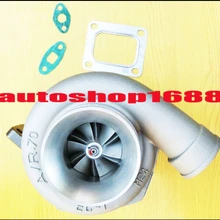 T66-5 GT35 GT3584 a/r 0,70 a/r. 81 T4 фланец масляным охлаждением 3,00 дюймовый v-ленточный 360 градусов опорный подшипник журнала