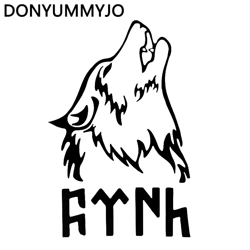DONYUMMYJO 20*13 1 см вой волка и слово отличная турка Турция наклейка на машину мотоцикл