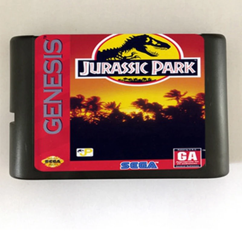 

Jurassic Park Game Cartridge Newest 16 bit Game Card For Sega Mega Drive / Genesis System