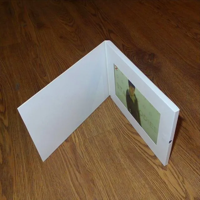 7inch video booklet HD Screen Brochure Universal Video Greeting Cards Fashion Design Video Advertising Cards (hyh-3070)