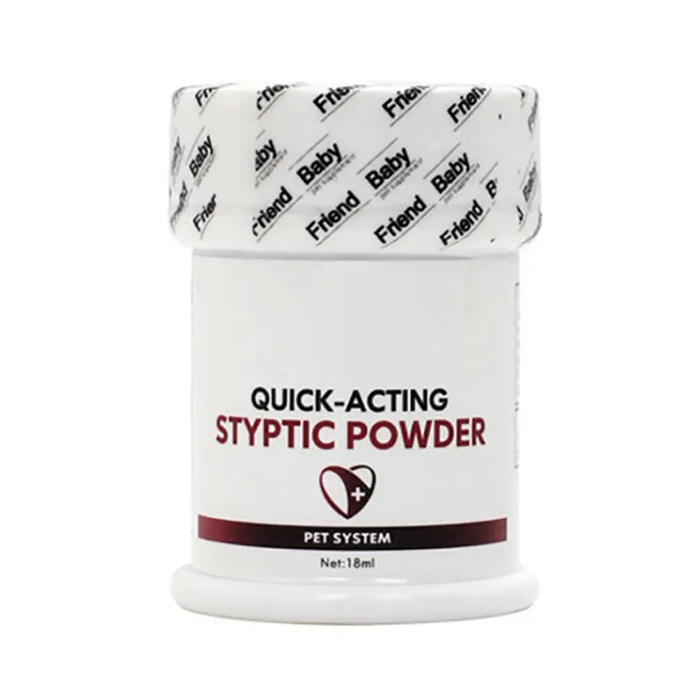 Pet Styptic Stop Bleeding Powder For Dogs Cats Birds Anti-inflammatory Antibacterial Broken Injury Traumatic Hemostatic Powder