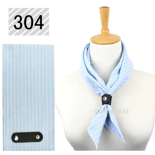 Autumn Winter Scarf Women Casual Cotton Mens Scarves 60*60 cm Square Striped Hanky Wrap Fashion Pocket Square For Party 304
